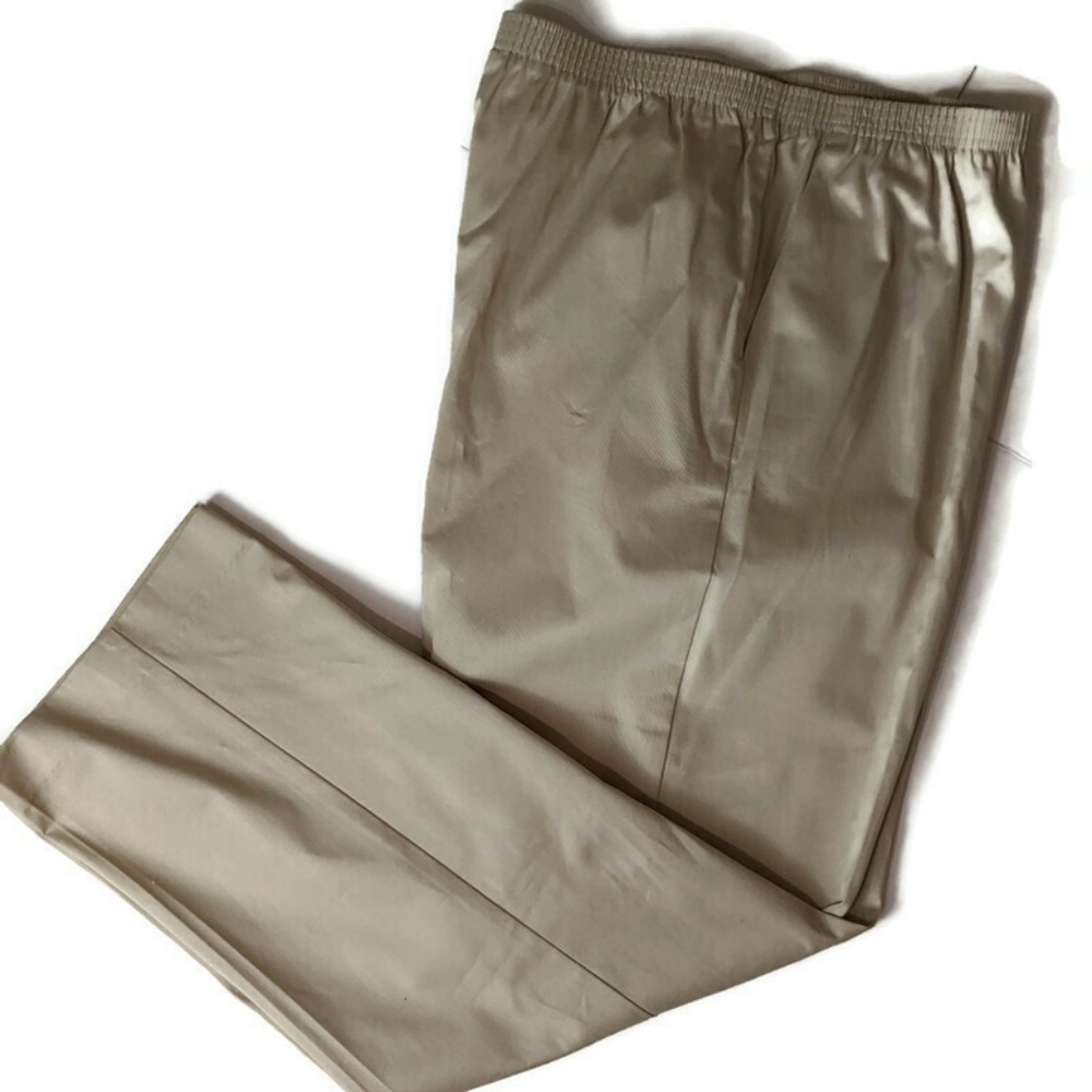 Women's Stone Color Pants  Alfred Dunner NWT Size 12